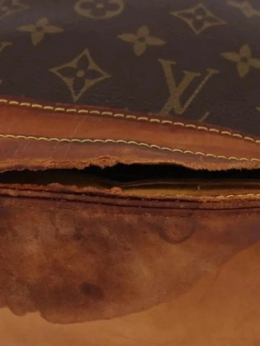 LOUIS VUITTON Monogram Noe Shoulder Bag M42224 LV Auth bs31904